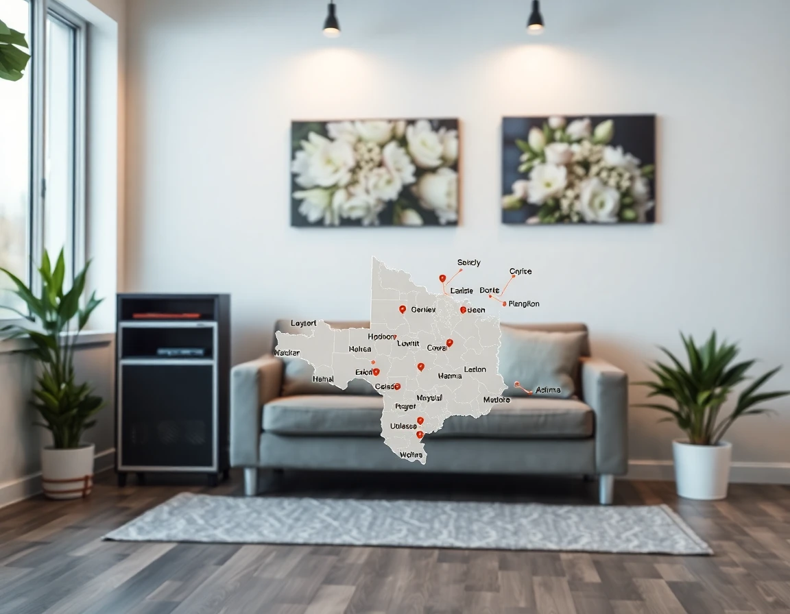 Hvac Service Areas Map